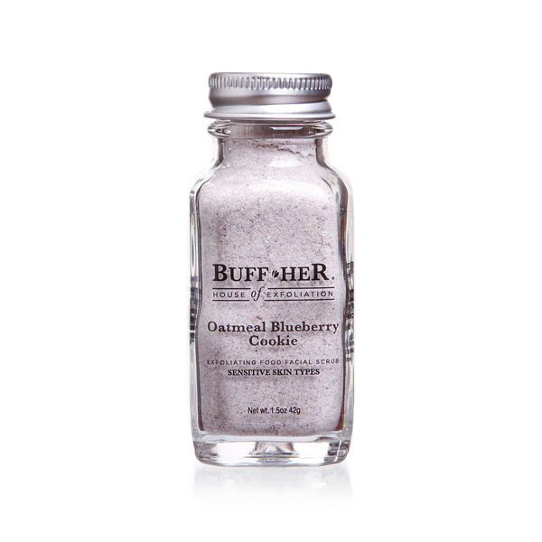 Oatmeal Blueberry Cookie Organic Exfoliating Facial Scrub
